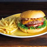 Bacon Cheddar Burger (Gluten Free )