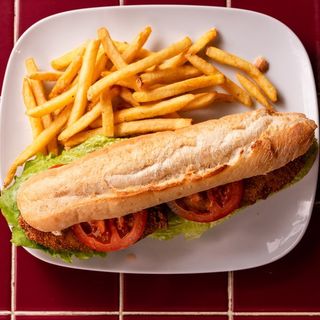 Bocata de Milanesa (Opción Vegana)