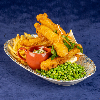 FISH & CHIPS CU MAZARE CROCANTA