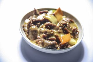 Ternera al curry con leche de coco
