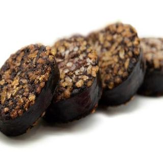 Ración de morcilla de Burgos