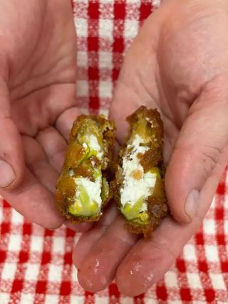 Flor De Calabaza Relleno  (3 Uds.)