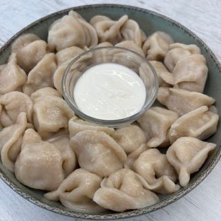 Пельмені з куркою(сметана)