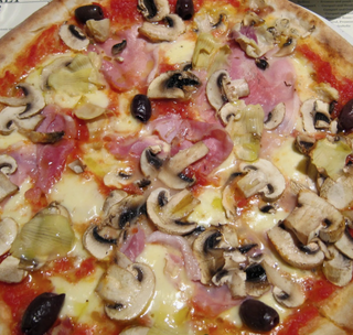 Pizza caprichosa (30 cm.)