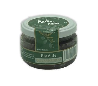 Paté Aceituna Negra Martin (Frasco 110Gr.)