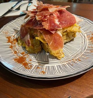 Huevos Rotos Con Jamón