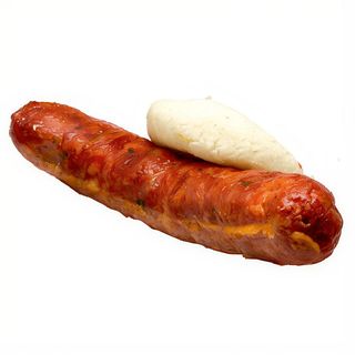 Chorizo Con Arepa