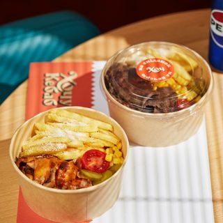 Ланч-боул з кебабом мікс