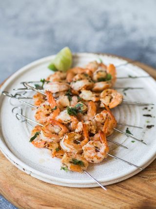 Brochette Gambas