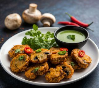 Mushrooms Pakora