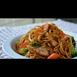 Chicken fried noodles