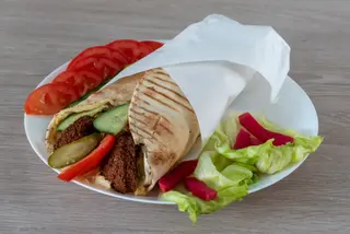 Sandwich Falafel