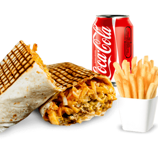 1 TACOS 2 VIANDES AU CHOIX + FRITTES + 1 BOISSON SLIM