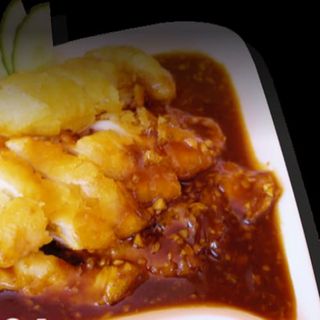 99A.Pollo Con Salsa De Ajo Frito