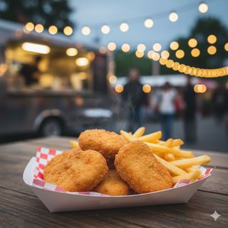 Chicken Nuggets 5 komada i pomfrit