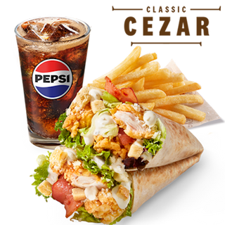 Cezar Wrap Menu