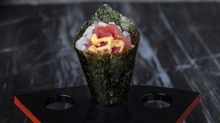 56. Temaki spicy tonno