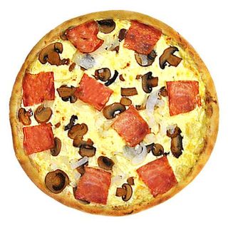 Pizza carbonara (familiar)