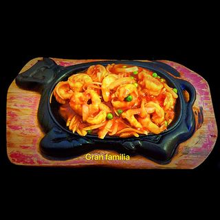 85 Langostinos Con Salsa Cantonesa