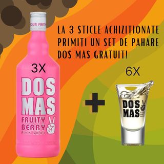 Dos Mas Pink Shot 17%0.7l
