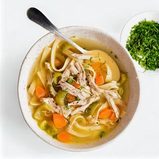 18. Zuppa mais e pollo