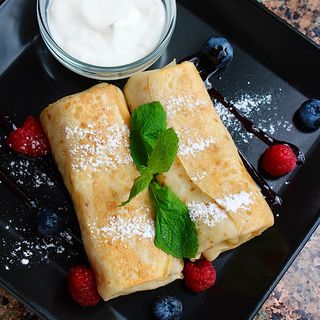 Млинці з яблуком та корицею (150/50г)