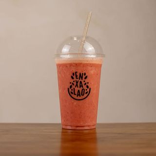 Smoothie de fresa y plátano (500 ml.)