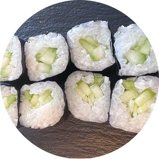 91. Mini Rollo Pepino Con (8 Uds.)