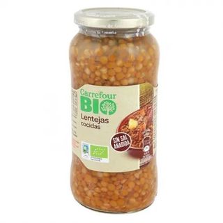 Lenteja Cocida Carrefour Bio 400 Gr.