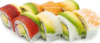 38，California Arcoiris Roll, 8 Unidades
