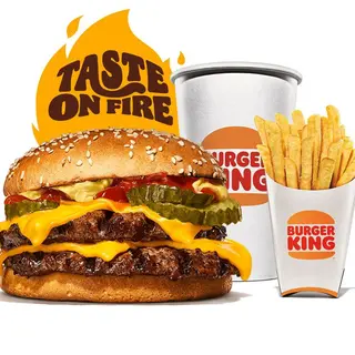 Double Cheeseburger XXL Menu