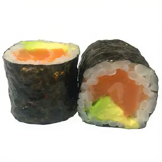 54 - Maki salmón con aguacate
