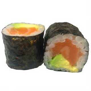 54 - Maki salmón con aguacate