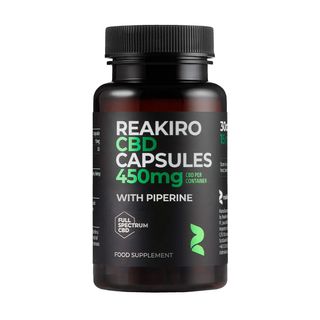 Reakiro CBD Vegan Capsules with Piperine 450mg 30szt