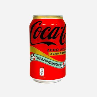 Coca-Cola Zero Azúcar Zero Cafeína lata 330ml.