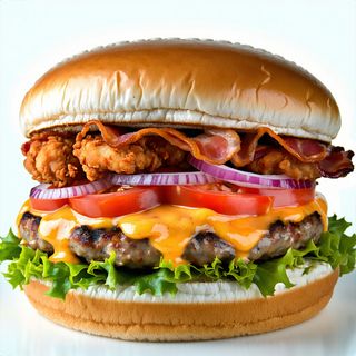 Burger cu Crispy 251 gr