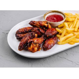 Wings and chips
