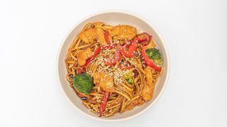 Удон с курицей