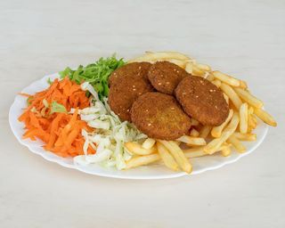 Menu Prato Falafel