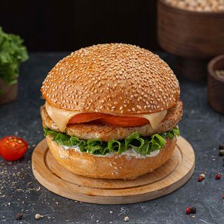 Чизбургер куриный 