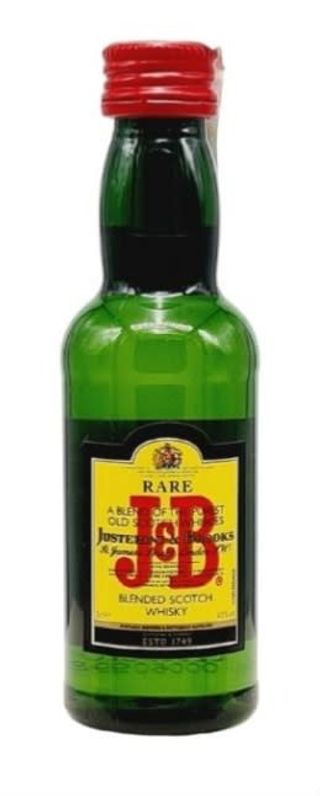 J&B blended scotch whisky