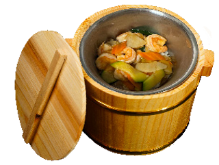 43. Riso con gamberi