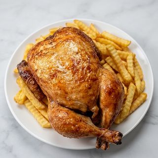 Pollo Asado Con Patatas