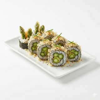Tempura Maki Espárrago (8 Pzs.)
