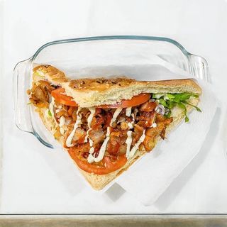 Doner Kebab Pita Abierto