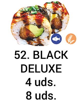 49. Rollo Black Deluxe (8 Uds.)