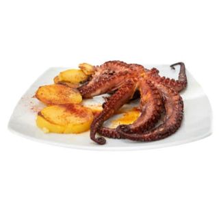 Pulpo a la brasa