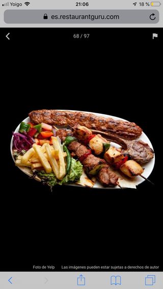 Plato Estambul Mix Grill