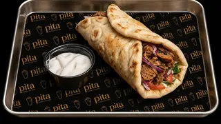 Pita vegan kebab