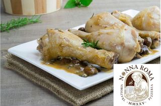 Panino con Pollo alla Cacciatora